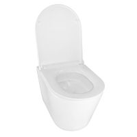 Товар: Унитаз подвесной Azario LANDER 345х490х350 безободковый, смыв "Скрытое Торнадо", с быстросъемным сиденьем "Микролифт" арт-AZ-2802E - фото 2 Унитаз подвесной Azario LANDER 345х490х350 безободковый, смыв "Скрытое Торнадо", с быстросъемным сиденьем "Микролифт" арт-AZ-2802E — фото 2, Подвесные унитазы