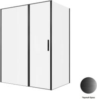 Душевой уголок Allen Brau Priority 160x100 3.31039.BBA + 3.31048.BBA черный браш 3.31039.BBA + 3.31048.BBA — фото 7, Прямоугольные душевые уголки