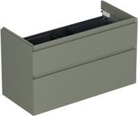 Тумба под раковину Allen Brau Infinity 100 олива матовый арт-1.210027.CGM — фото 1, Тумбы под раковину