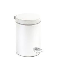 Ведро из нерж. Стали 3 л. с педалью 09100.03.W, шт — фото 1, Мусорные ведра