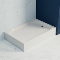 Душевой поддон прямоугольный RGW LUX/TN 90x100, белый, арт-16180290-21 — фото 7, Акриловые душевые поддоны