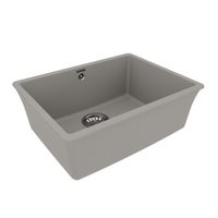 Кухонная мойка Lemark SINARA 540-U подстольного монтажа из кварцгранита, Грей арт-9910075 — фото 1, Кухонные мойки