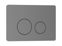 Кнопка CR04GG смыва для инсталляций Ceruttispa (темная сталь) — фото 1, Кнопки смыва