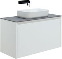 Тумба под раковину Allen Brau Fantasy 100 белый матовый арт-1.11004.WM — фото 9, Тумбы под раковину