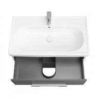 Тумба АР-ДЕКО 85, 2 ящ., серый кобальт (под раковину НЕО КЛАССИК 85) арт-1A280401DD8D0 — фото 4, Тумбы под раковину