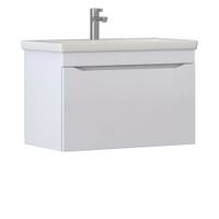 Тумба под раковину VIGO Grani 80 подвесная белый (166) — фото 1, Тумбы под раковину