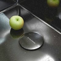 Декоративная крышка Milacio , вороненая сталь арт-MCU.004.GM — фото 3, Комплектующие для кухонных моек