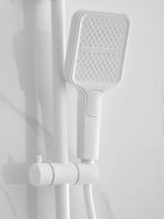 Душевая система BELZ, белая матовая, арт-B24658-8 — фото 4, Душевые стойки