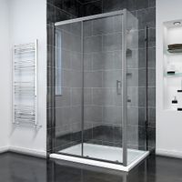 Душевой угол Veconi Rovigo RV-055GM, 1300х1000х1950, оружейная сталь, прозрачное стекло RV055GM-130100-01-C8 — фото 1, Душевые уголки