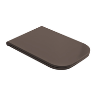 Сиденье с крышкой Scarabeo TEOREMA 2.0 с микролифтом цвет табачный матовый арт-8305/B 53 — фото 1, Сиденья для унитаза