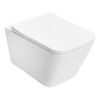 Унитаз подвесной Azario Indor Торнадо, с сиденьем микролифт/дюропласт 520*360*360 арт-AZ-9004WT — фото 1, Подвесные унитазы