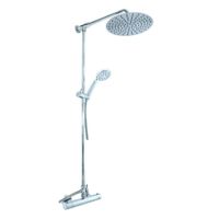 Смеситель Termostat для душа с стабильной душевой штангой, верхний душ ∅ 300мм, TRM81.5/4-01 — фото 1, Смеситель для душа