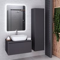 Тумба подвесная MONACO 70 /графит/ AQUA DE MARCO 2070GRMON — фото 11, Тумбы под раковину