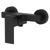 Смеситель для душа Azario EDDIE с ручным душем, керамический картридж, без излива, черный матовый арт-AZ-WQY338207PA — фото 1, Смеситель для душа