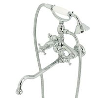 PRESTIGE См-ль д/ванны внешний, c поворотным изливом, хром арт-31596 — фото 3, Смеситель для ванны