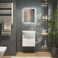 Товар: Тумба под раковину VIGO Wing 50 подвесная белый (tp.WIN.BAL.50.2D белый) - фото 4 Тумба под раковину VIGO Wing 50 подвесная белый (tp.WIN.BAL.50.2D белый) — фото 4, Тумбы под раковину