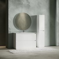 Товар: Тумба под раковину SANCOS Libra Floor напольная, 1190х450х840, c двумя ящиками оснащенными доводчиками, белый глянец , арт. арт-LB120F-1W - фото 3 Тумба под раковину SANCOS Libra Floor напольная, 1190х450х840, c двумя ящиками оснащенными доводчиками, белый глянец , арт. арт-LB120F-1W — фото 3, Тумбы под раковину