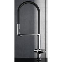 Смеситель для кухонной мойки Azario ADVANTAGE гибкий излив, керамический картиридж, хром арт-AZ-VRG569223C — фото 1, Смесители для кухни