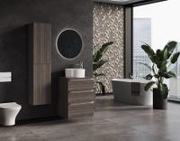 THE GAP модуль для раковины 600 мм, 585x453x741 мм, с 3 ящиками, набор ножек 7.8168.2.733.9 приобрет арт-A857404402 — фото 9, Тумбы под раковину