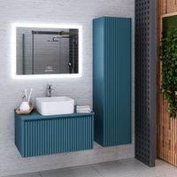 Тумба подвесная MONACO 70 /аквамарин/ AQUA DE MARCO 2070AQMON — фото 9, Тумбы под раковину