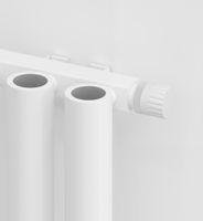 Отопительный радиатор Сунержа Кумир-0 EU50 правый 500х960 14 секций Матовый белый арт-30-0351-5014 — фото 1, Радиаторы отопления