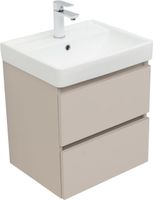 Тумба под раковину Aquanet Вега 2.0 50 бежевый арт-00337940 — фото 3, Тумбы под раковину