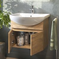 Товар: Тумба под раковину VIGO Wing 60 подвесная дуб золотой (tp.WIN.BAL.60.2D дуб золотой) - фото 3 Тумба под раковину VIGO Wing 60 подвесная дуб золотой (tp.WIN.BAL.60.2D дуб золотой) — фото 3, Тумбы под раковину