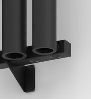 Отопительный радиатор Сунержа Кумир-0 EU50 правый 300х890 13 секций Тёмный титан муар арт-15-0351-3013 — фото 2, Радиаторы отопления