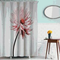 шторка д/в тканевая 180х200см "Лотос" MZ-82 — фото 1, Шторки на ванну