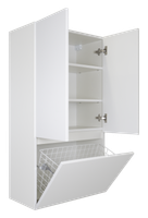 Шкаф арт-Э-Ам08060-012Бк — фото 1, Шкафы для ванной