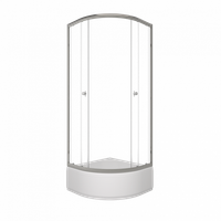 Товар: ДО "Альфа-Хром" 80х80 В, 1/4 круга, средн. подд. (2 места+сифонD50мм) арт-Щ0000072617 - фото 4 ДО "Альфа-Хром" 80х80 В, 1/4 круга, средн. подд. (2 места+сифонD50мм) арт-Щ0000072617 — фото 4, Душевые уголки четверть круга