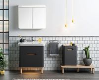 61069 Sento Комплект из 4-х ножек цвет светлый дуб VITRA — фото 1, Комплектующие для мебели в ванной