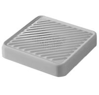 Мыльница Artceram Cartesio накладная цвет серый арт-CAC001 34 00 — фото 1, Мыльницы