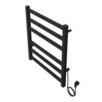 Товар: Полотенцесушитель электрический AZARIO PALERMO 500/600 квадрат, 6 секций, диммер справа, черный арт-AZ83856B - фото 2 Полотенцесушитель электрический AZARIO PALERMO 500/600 квадрат, 6 секций, диммер справа, черный арт-AZ83856B — фото 2, Электрические полотенцесушители