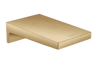 Излив, Hansgrohe, Metropol, для ванны, тип установки-настенный, вынос излива, мм-185, цвет-шлифованная бронза арт-32543140 — фото 1, Изливы