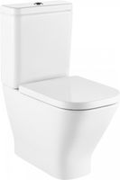 Товар: GAP CLEAN RIM Чаша унитаза приставного c безободковым смывом, двойной выпуск, белая. ROCA 734273700H - фото 1 GAP CLEAN RIM Чаша унитаза приставного c безободковым смывом, двойной выпуск, белая. ROCA 734273700H — фото 1, Напольные унитазы