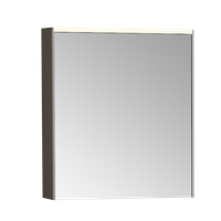 Товар: Зеркало-шкаф 60 см с подсветкой и розеткой левый антрацит VITRA арт-66909 - фото 3 Зеркало-шкаф 60 см с подсветкой и розеткой левый антрацит VITRA арт-66909 — фото 3, Зеркальные шкафы в ванную