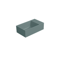 Товар: раковина подвесная/накладная KUBE X 40x23 без отверстия под смеситель, без перелива агава матовый арт-9484004 - фото 2 раковина подвесная/накладная KUBE X 40x23 без отверстия под смеситель, без перелива агава матовый арт-9484004 — фото 2, Раковины подвесные