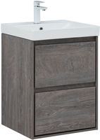 Товар: Тумба с раковиной Aquanet Милан 50 цв. дуб рошелье 00340156 - фото 2 Тумба с раковиной Aquanet Милан 50 цв. дуб рошелье 00340156 — фото 2, Тумбы с раковиной