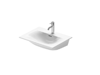 Раковина, Duravit, Viu, шгв 630*490*185, отверстия для смесителя-1, цвет-белый арт-2344630000 — фото 1, Раковины встраиваемые сверху