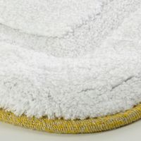 Товар: Коврик д/WC 60х60 см., вышивка логотип MIGLIORE, белый, окантовка золото 31921 - фото 2 Коврик д/WC 60х60 см., вышивка логотип MIGLIORE, белый, окантовка золото 31921 — фото 2, Коврики для ванной комнаты