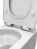 Унитаз подвесной безободковый с сиденьем CEZARES COMFORT арт-CZR-380-TH-TOR/SC — фото 9, Подвесные унитазы