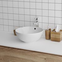 Товар: Раковина Grossman GR-3014 (420х420х170) белая,1 место - фото 2 Раковина Grossman GR-3014 (420х420х170) белая,1 место — фото 2, Раковины накладные