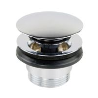 Товар: RICAMBI Донный клапан "click-clack", универсальный, хром 31771 - фото 1 RICAMBI Донный клапан "click-clack", универсальный, хром 31771 — фото 1, Донные клапаны