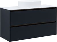 Тумба под раковину Allen Brau Activity 120 1.34015.AM антрацит матовый/олива браш — фото 14, Тумбы под раковину