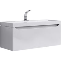 Товар: Подвесная тумба в цвете акация с одним выдвижным ящиком и полкой, скрытой за фасадом, с умывальником из литьевого мрамора арт-Ver.01.08/А - фото 4 Подвесная тумба в цвете акация с одним выдвижным ящиком и полкой, скрытой за фасадом, с умывальником из литьевого мрамора арт-Ver.01.08/А — фото 4, Тумбы с раковиной