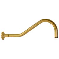 RICAMBI Кронштейн для верхнего душа, L-350 mm., d-20 mm., 1/2x1/2, бронза 32036 — фото 1, Кронштейны для верхнего душа