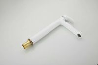 Смеситель для накладной раковины BELZ, белый, арт-B11713-8 — фото 7, Смесители для раковины