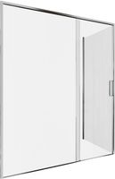 Душевой уголок Aquanet Pleasure Evo 160x90 профиль хром, прозрачное стекло арт-AE65-160x90-CT — фото 3, Прямоугольные душевые уголки