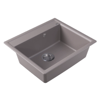 Мойка "Консул" 570, грей FSm 23.020.D0570.305 — фото 1, Кухонные мойки